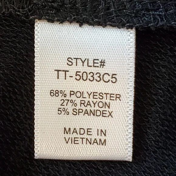 Zenana Black and Animal Print Hoodie. NWOT - Picture 10 of 11